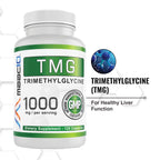 MAAC10 TMG 1000MG NSF Certified Supplement | Trimethylglycine or Betaine Anhydrous | Methylation, Homocysteine and Liver Support (120 Capsules)