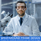 OXG 6 Pack Safety Goggles ANSI Z87.1 Glasses, Anti-Fog Protective Safety Glasses Lab Goggles Men Women Eye Protection Goggles (multicolor)