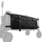 Xxerciz Collapsible Wagon Side Pocket for Umbrella, 900D Oxford Storage Bag with Mesh Pouch for Folding Wagon, Garden Cart Accessories Bag for Camping Garden Sports