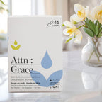 Attn: Grace Panty Liners for Women - 92 Liners – for Light Urinary Incontinence, Bladder Leakage or Postpartum - 100% Breathable & Plant-Based Materials Active Odor Control, Free from Harsh Chemicals