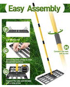 Joyhalo 48in Lawn Leveling Rake