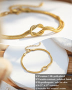 Sister Gifts, Sisters Birthday Jewelry Gifts from Sister Knot Bracelet