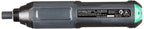 Amazon Basics by SKIL 4V Rechargeable Cordless Stick Screwdriver with 34-Piece Bit Set, Carrying Case, USB-C Charging, LED Work Light, 3 Torque Settings, Portable