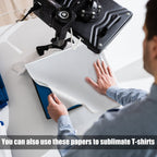 Sublimation White Butcher Paper Disposable Butcher Paper Sheets Square Meat Sheet Precut No Wax for Heat Press, Wrapping Meat, Art Project(100 Pieces,17 x 17 Inches)