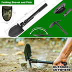 Emergency Survival Kit and First Aid Kit, 142Pcs Professional Survival Gear and Supplies Equipment with Molle Pouch, Gift for Christmas Men Dad Husband Camping Hiking Hunting Outdoor Adventure (Khaki)