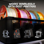 Polymaker Panchroma Gradient PLA Translucent Magenta and Green 3D Printing Filament, 1.75mm 1KG, Premium Gradient PLA, Easy to Print, AMS Compatible, Perfect for Lamp Shades, Vases, Ornaments