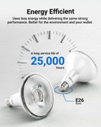 Sunco LED Flood Light Bulb, Waterproof PAR38 Dusk to Dawn Outdoor Lighting, 1250 LM, 120W Equivalent 15W, Exterior, Wet-Rated, 5000K Daylight, E26 Base, for Porch Garage Yard, UL 2 Pack.