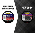 Scotch Vinyl 700 Electrical Tape, 1 Roll, Black, 3/4-in x 66-ft, General Purpose, Commercial Grade, Rated for Temperatures Up to 194-Degree, Highly Flexible, Stretchy & Conformable (700)