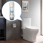 Toilet Flush Valves, THU224 2-Inch Dual Flush Valve Replacement with Mounting Nut for Two Piece Toilets Compatible with TOTO Aquia Toilet Tank ST412M
