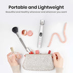 HSKAI Electric Nail File Drill, Cordless Toe Nail Grinder for Thick Toenails & Callus, 10-Speed 2000mAh Rechargeable Nail Filer, Manicure Pedicure Kit with LED Lamp, Gifts for Men Women