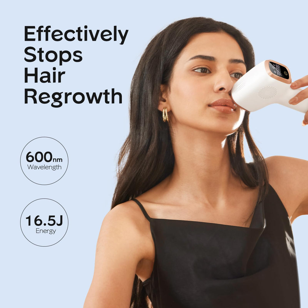 INNZA IPL Hair Removal with Ice Cooling Care Function for Women and men