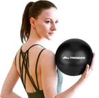 Trideer 9-Inch Pilates Ball, Small Exercise Ball for Yoga, Core Training, Physical Therapy, Balance, Stability and Stretching Pilates Equipment with Inflation Straw