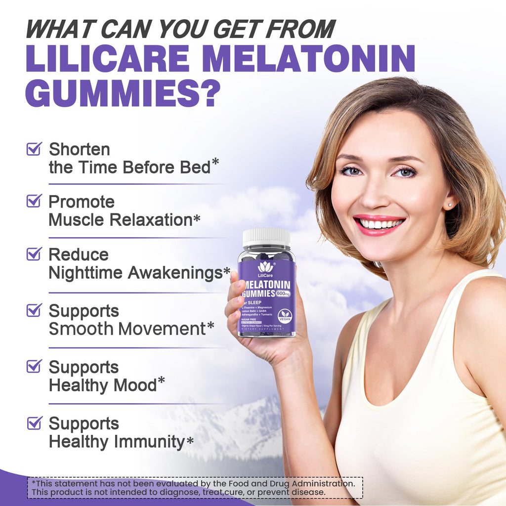 Melatonin 20mg Gummies for Adults (2 Packs) Extra Strength with L-Theanine, Ashwagandha, Magnesium, Turmeric, GABA, Lemon Balm and Chamomile for Supports Healthy Circadian Rhythm, Grape Flavor, 120ct