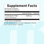 Micro Ingredients TMG 2000mg, 240 Capsules | Double Strength Betaine Anhydrous Trimethylglycine* | Non-GMO, Gluten Free