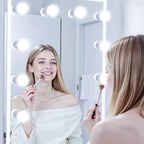 MAXvolador G25 LED Globe Light Bulbs 60W Equivalent, Cool White 6000K Bathroom Vanity Round Bulb, 500LM E26 LED for Makeup Mirror, Non-Dimmable 4 Pack