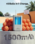 Ball Pump for Sports Balls, HYVOHEX Portable Electric Basketball Pump Ultra Fast Inflation, with Digital LED Display Air Pump for Balls, Preset Pressure with Ball Needle for Soccer, Volleyball