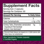Host Defense Turkey Tail Capsules, 240 ct (Pack of Two 120 ct Units)
