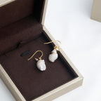 Boho Beach Jewelry Ocean Seashell Conch Dangling Earrings for Women