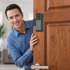 Anti-Theft Ring Doorbell Mount Compatible with Battery Doorbell/Pro/Plus(2nd Gen), No-Drill Doorbell Mounting Bracket Accessories for Inward Swing Door