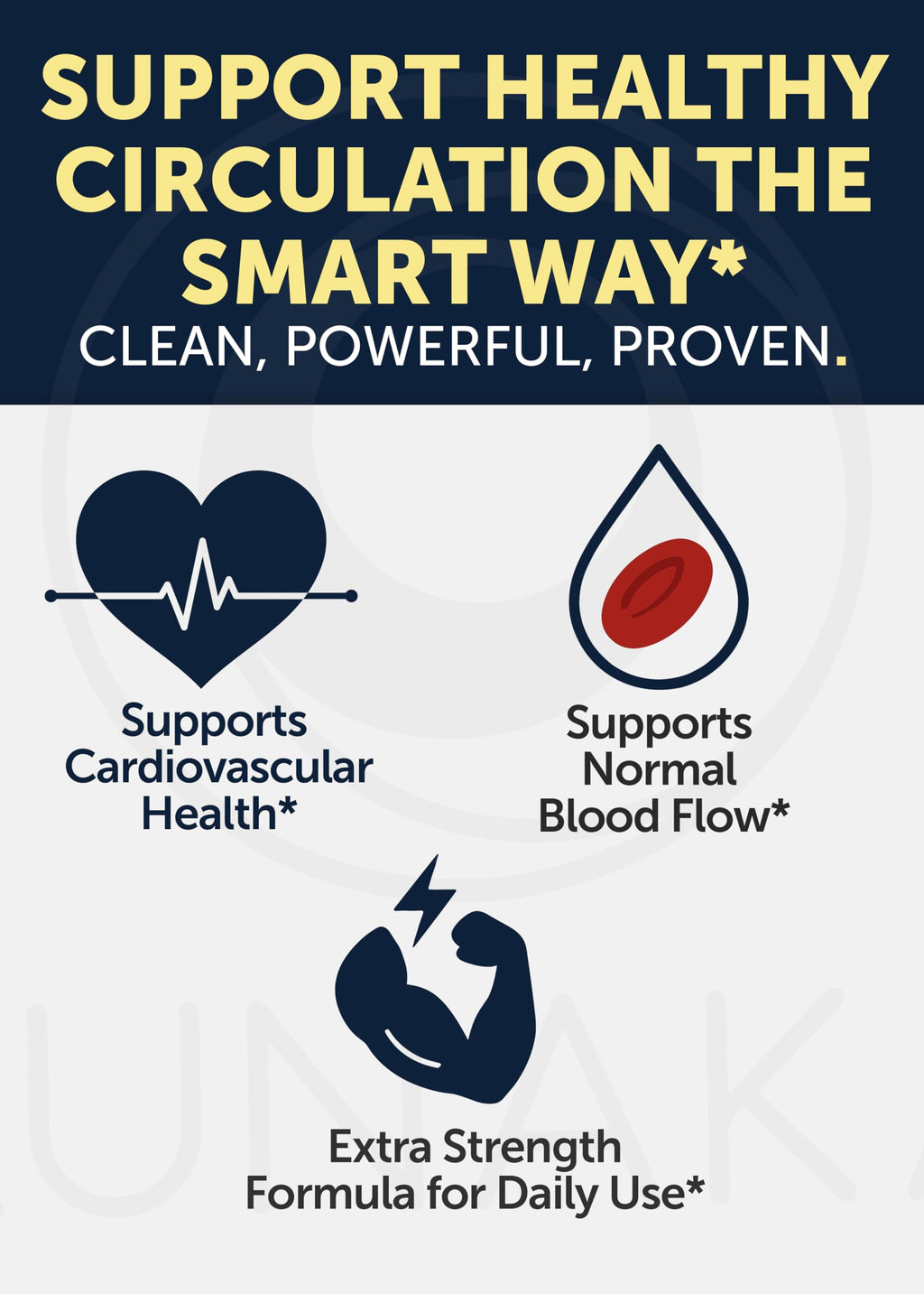 Lunakai USA Made Nattokinase Supplement – 400mg Natto Enzyme, 8000 FU per Serving – Heart & Circulation Support – Non-GMO, 60ct, 4000 FU Capsule