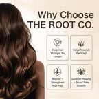 The Root Co Breakthrough Hair Vitamins Supplement with Zinc, Magnesium, Vitamin B3 & B5, Daily Hair Growth Support,Hair Growth Supplements,60 Capsules