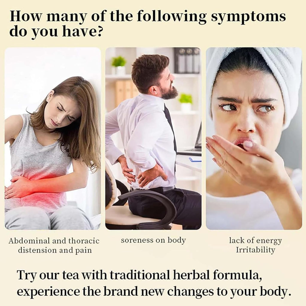 Organic Dandelion Wolfberry Tea Bags - Supports Kidneys & Liver Health - Seven Herbal Ingredients (2pack)