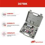 Ingersoll Rand 307BK Air Die Grinder Stone Kit, 28,000 RPM, 0.25 HP, 1/4" Collet, Front Exhaust