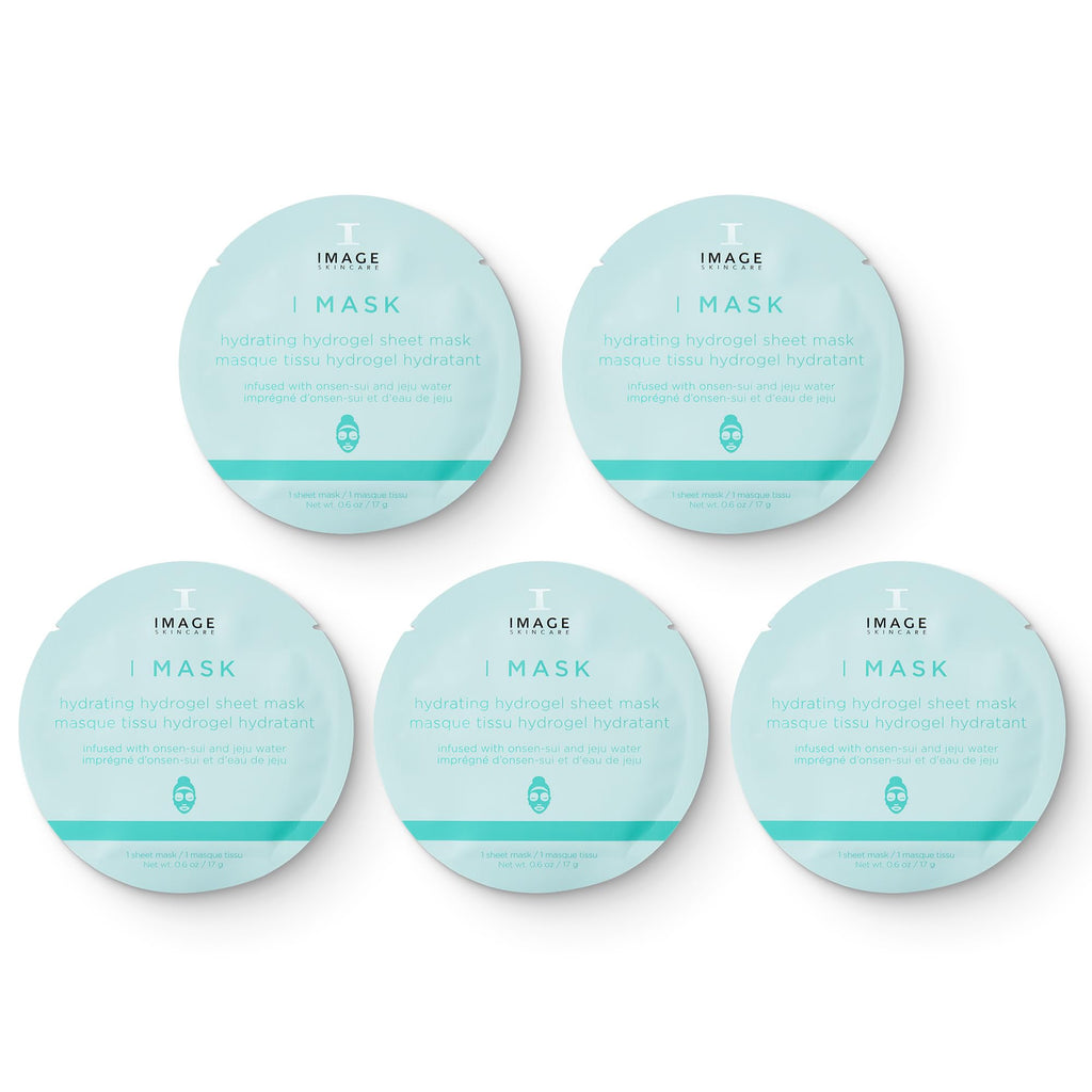 IMAGE Skincare I Mask Hydrating Hydrogel Sheet Mask 5 Sheet / 5 Masque Tissu 85 g / 3 oz