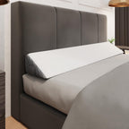 Kolbs Twin Size Bed Wedge Pillow for Headboard | Modern Stylish Pillow to Fill Gap Between Headboard and Mattress | Bed Gap Filler Twin