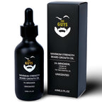 The Beard Guys 5% Minoxidil Beard Growth Oil, 2 Ounce