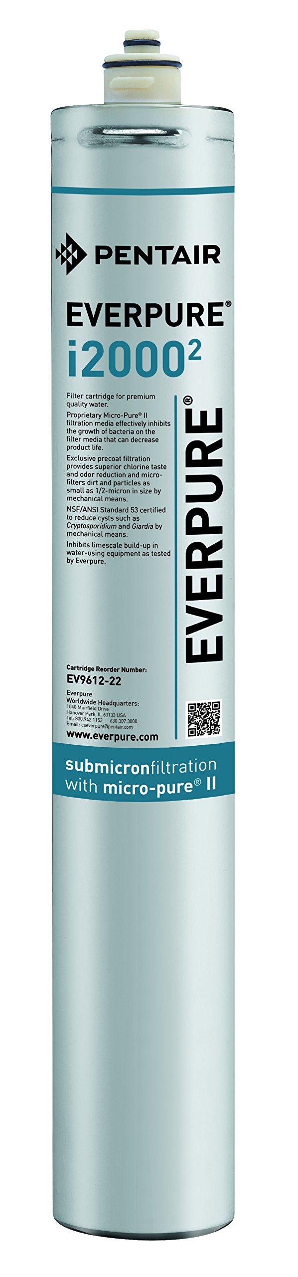 EVERPURE EVERPURE-I20002 INSURICE REPLACEMENT WATER FILTERS EV9612-22