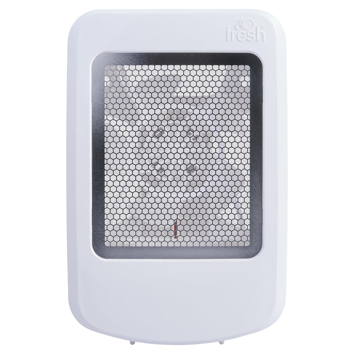 Fresh Products ourfresh 2 Air Freshener Replace Metered Aerosol with Dry Fragrance 30 Day Use Medium Sized Spaces Light Activated Battery Operated Refill Reminder White Dispenser 1 pk
