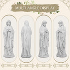 BETISEF Virgin Mary Praying Statue, Outdoor 30 Inch Tall Large Religious Garden Statue, Blessed Mother Outdoor Statue, Virgen De Guadalupe Statues for Yard, Patio, Home Decor