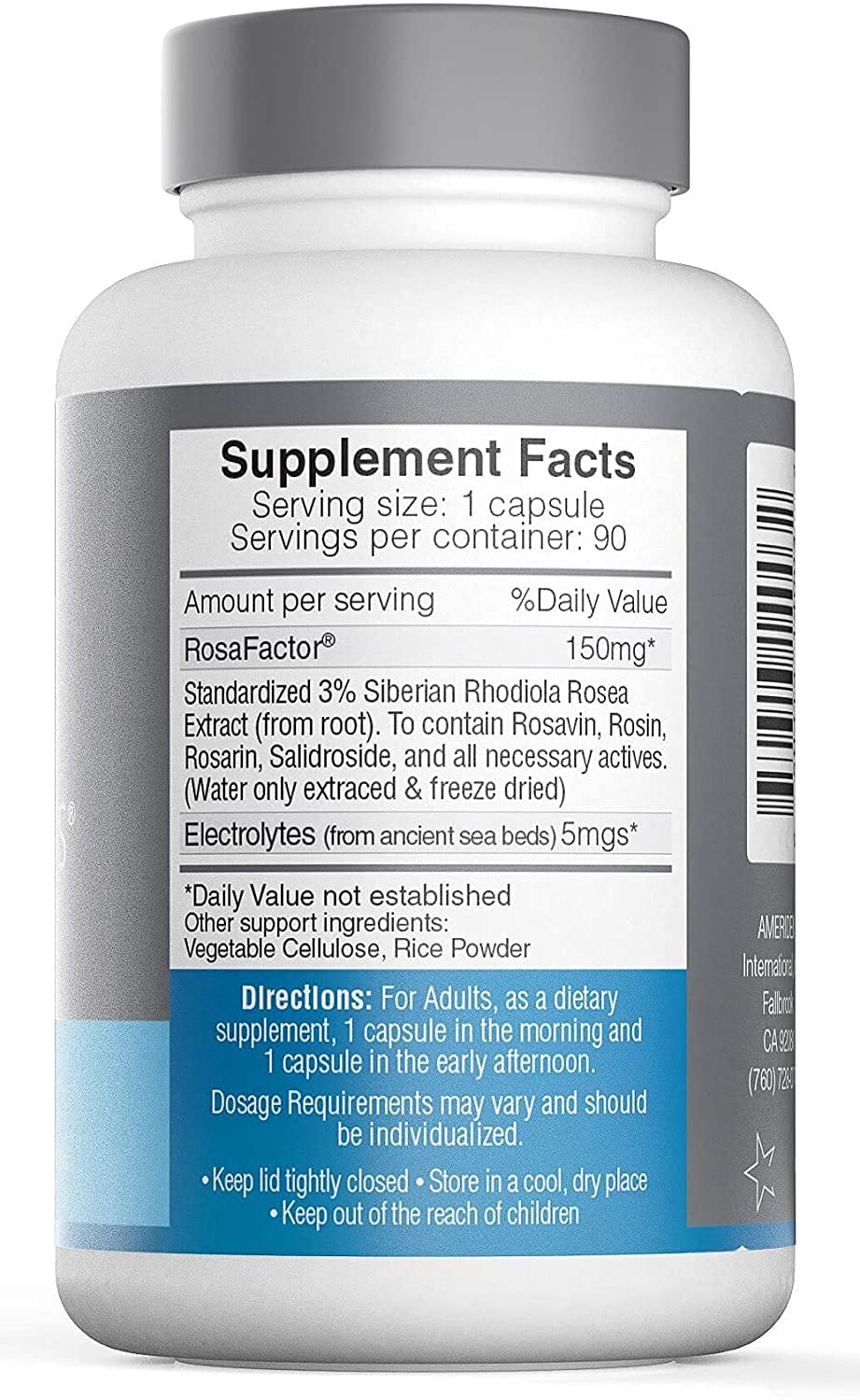 Ameriden International Inc Rosavin Plus 90 Capsules (Bundle of 2)