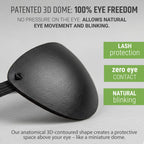 Premium Handmade Leather Eye Patch with Soft Foam Padding, Adult Slim Eye Patch for Men and Women for Lazy Eye Therapy, Cosplay, and Pirate Costume (Black)