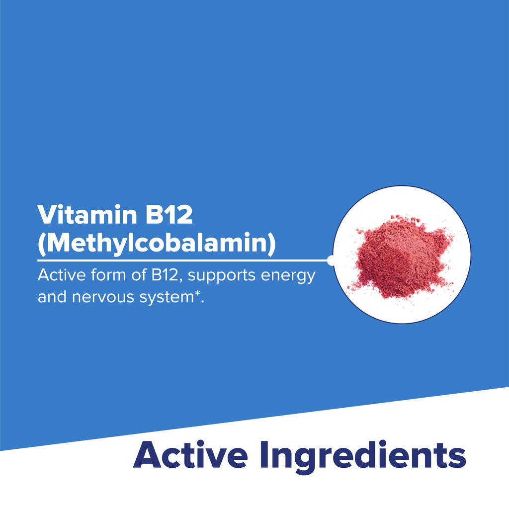 Superior Source No Shot Methylcobalamin B-12 10000 mcg - Vitamin B-12 to Support Energy Production, Brain Health & Overall Wellness - Sublingual Tablets for Quick Absorption - 30 Dissolving Tablets