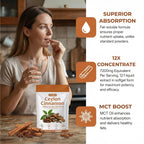 SCEZROB Living Root Ceylon Cinnamon - 300 Softgels 7200mg Equivalent with MCT Oil, Livingroot Organic Ceylon Cinnamon Powder Supplement for Supports Metabolism, Liver Function & Energy (1)