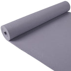 Fitvids 1/4-Inch High Density Thick Non Slip Yoga Mat with Knee Pad and Carrying Strap for Workout, Pilates, Gym Home Exercise, Grey