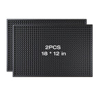 PEAKCLOUDS Bar Mat for Home BarDrink Mat for Countertop 18" x 12" 2pcs