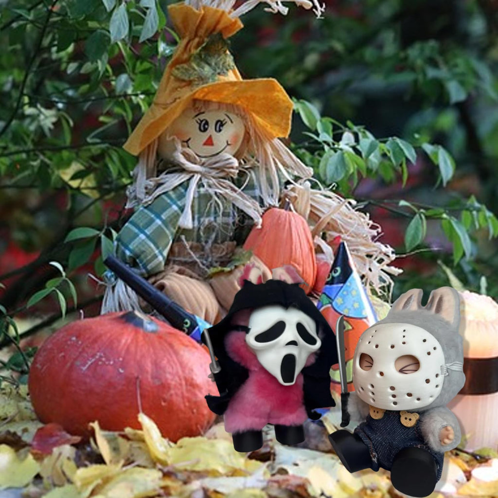 Two Sets Of 17cm Doll Clothes For Halloween Scary Mask Doll Accessories Cute Halloween Costumes For Dolls Create The Cutest 17cm Fashion Doll For Halloween