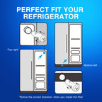 W10295370A Water Filter Replacement for Whirlpool EDR1RXD1, Everydrop Filter 1, W10295370, WHR1RXD1, KAD1RXD1, P4RFWB, P8RFWB2L, Compatible with Kenmore 46-9930, 46-9081, 3 Pack