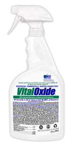 Vital Oxide Disinfectant, Deodorizer, Cleaner, Food-Contact Sanitizer, Virucide – (EPA registration #82972-1) – Kills Mold & Mildew, Eliminates Odors-32 Oz