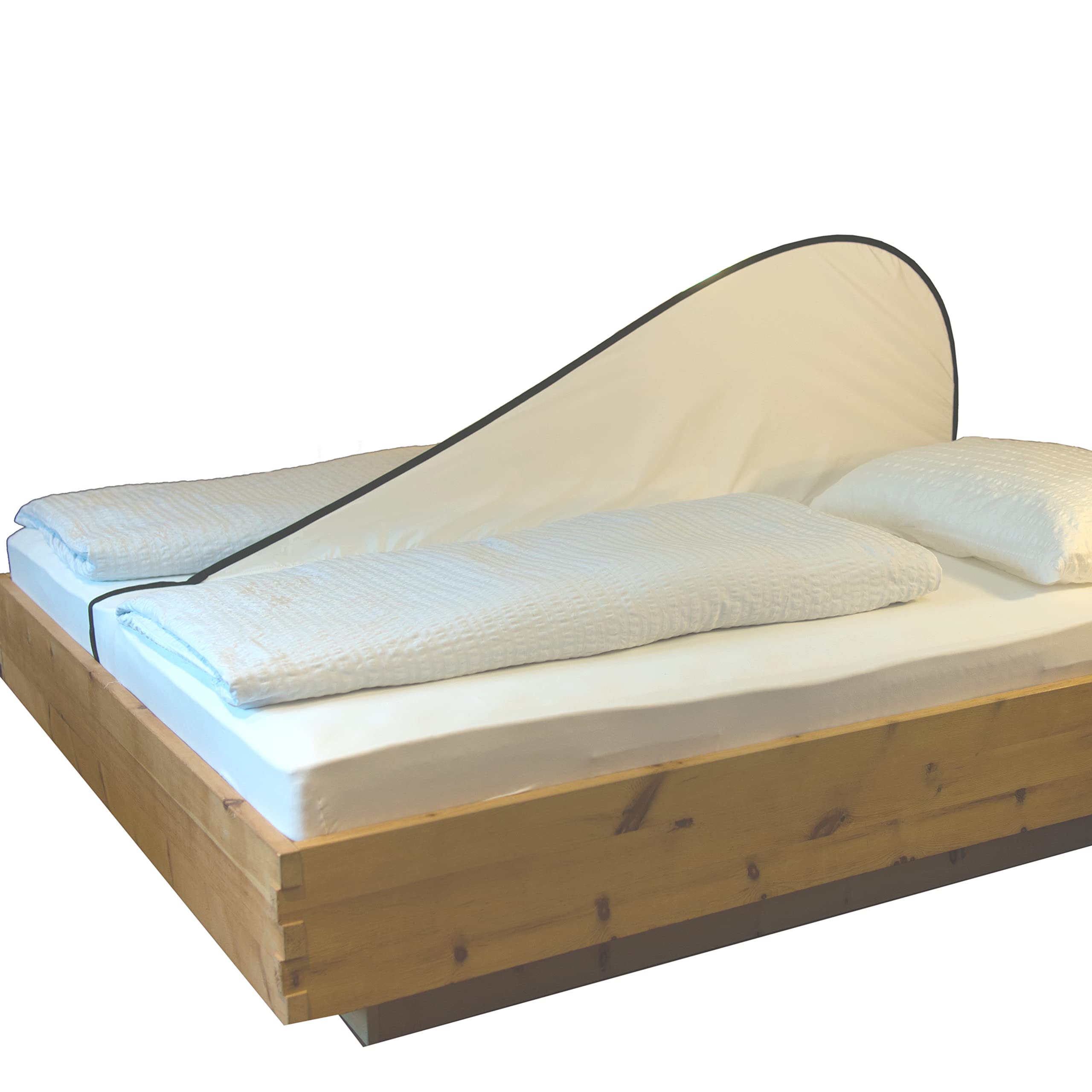 komovo Cliwo Double Bed Divider – Screen for All Bed Types – Easy Assembly, Stable – Innovation and Quality Made in Italy
