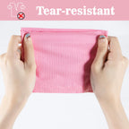 MAQIHAN 75pcs Dental Bibs Disposable - Pink Dentist Bib for Nail, Tattoo