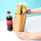Kraft Paper Bags FSC - MADE IN USA (500ct, 2 lb)