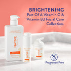 Native Moisturizing Facial Serum Contains Naturally Derived Ingredients | Hydrating Serum with Coconut and Vitamin B3, Revitalize and Repair Your Skin, Fragrance-Free, 30ml, 1 fl oz