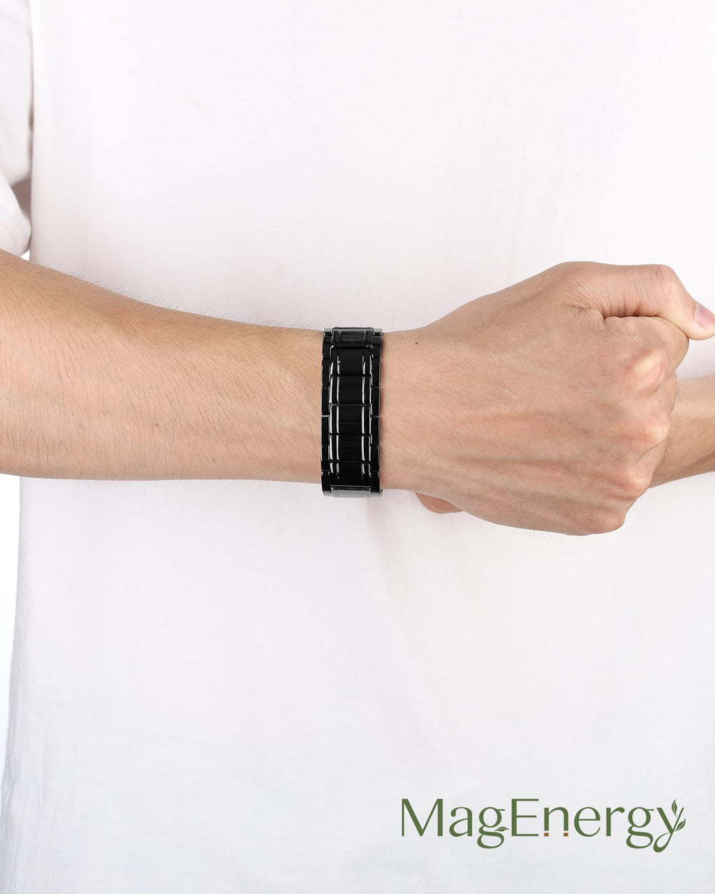 MagEnergy Copper Bracelet for Men-3X Copper Magnetic Bracelets-Ring Set