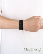 MagEnergy Copper Bracelet for Men-3X Copper Magnetic Bracelets-Ring Set