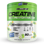 Cellucor Creatine Powder, Jolly Rancher Green Apple - Increases Strength, Lean Muscle Mass & Endurance, Micronized Creatine for Fast Absorption, 5g Creatine per Serving, 50 Servings