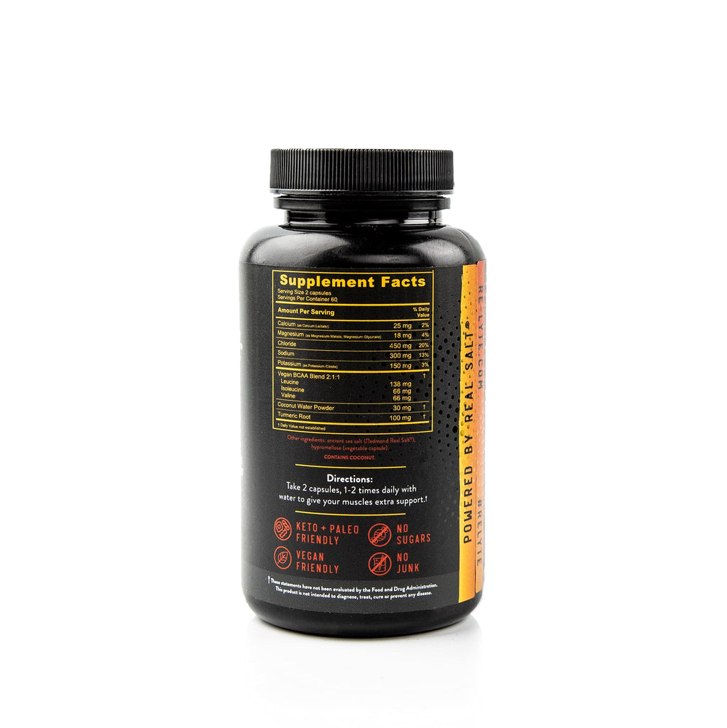 REDMOND Re-Lyte Muscle Recovery Capsules, 120 Count